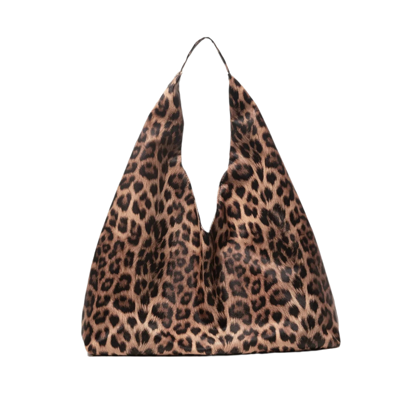 Stylish vegan leather hobo tote ideal for work or travel