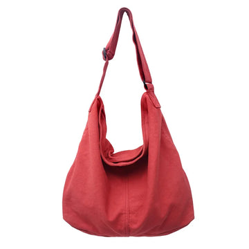 Canvas Shoulder Bag – Large-Capacity Casual Crossbody for Women