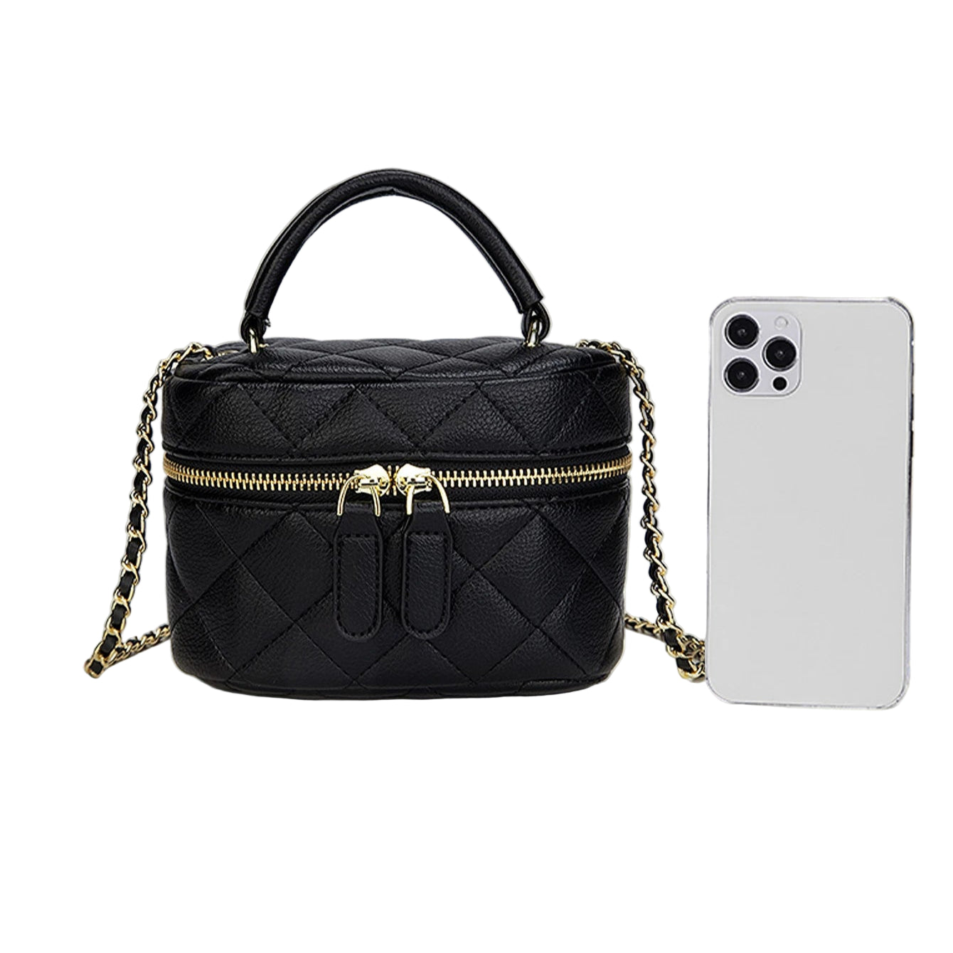 trendy quilted crossbody purse for evening and daily wear