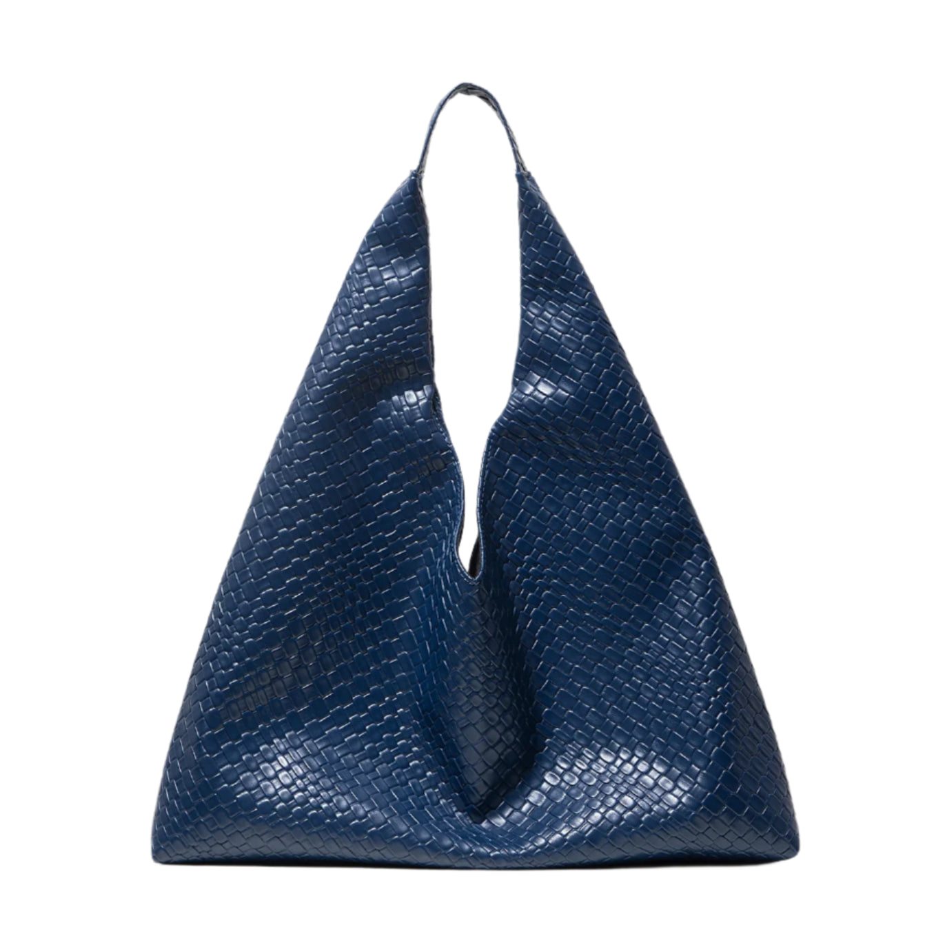 Minimalist woven hobo bag perfect for daily use