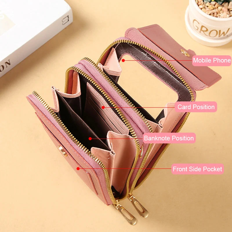 lightweight phone crossbody purse for travel and daily use