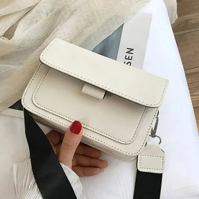 elegant vegan leather crossbody purse for travel and errands