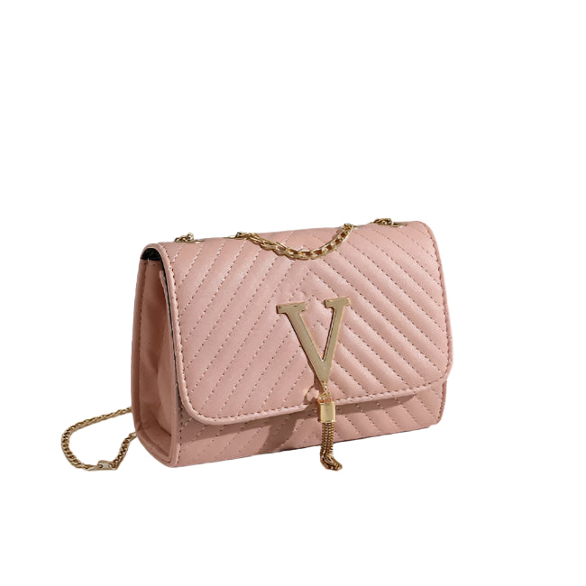 compact quilted crossbody purse for parties and evenings