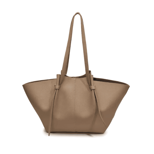 Soft Faux Leather Large Capacity Tote Bag Womans Bag