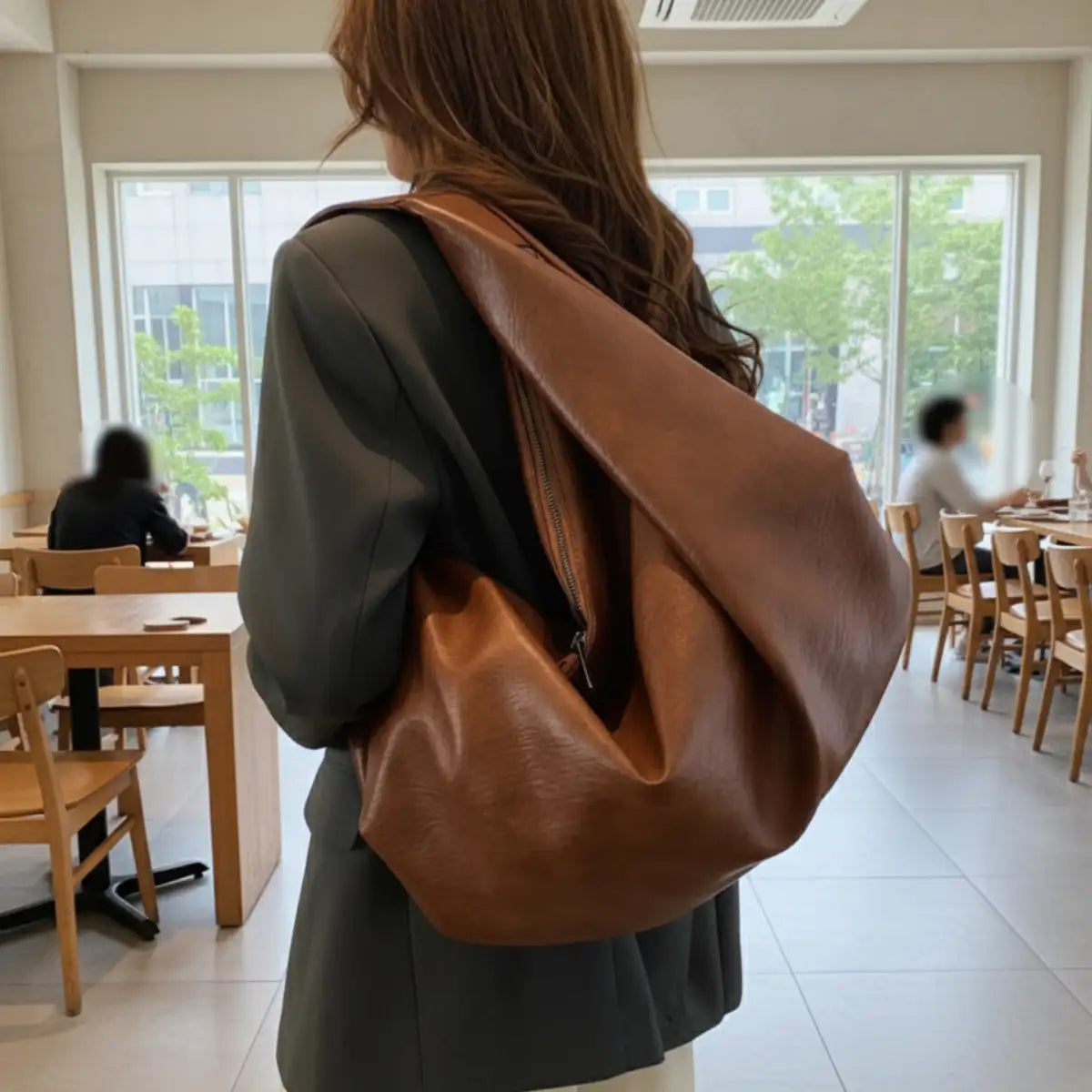 roomy slouchy hobo handbag for everyday essentials